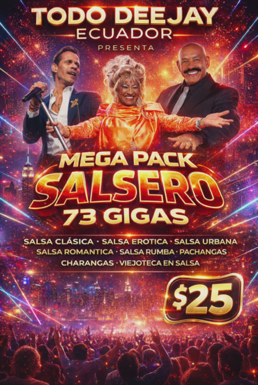 MEGA PACK SALSERO 73 GIGAS